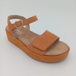 Sandales Remonte Daim Abricot Femme – Pointure 40