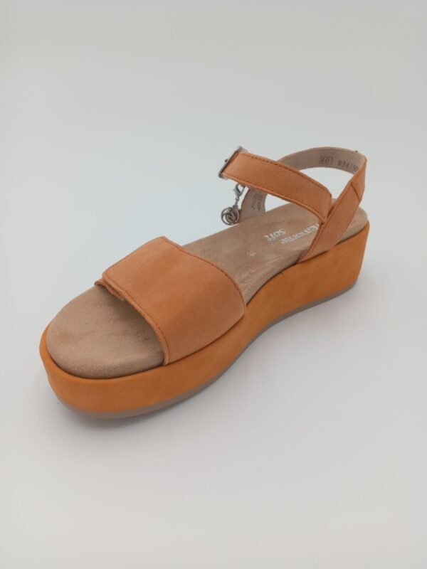 Alternative view of Sandales Remonte Daim Abricot Femme – Pointure 40