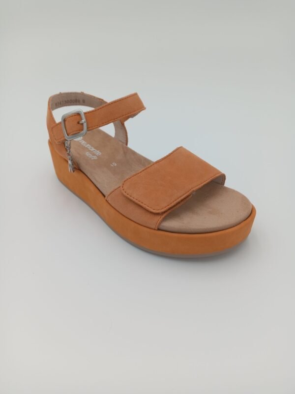 Sandales Remonte Daim Abricot Femme – Pointure 40 – Image 4