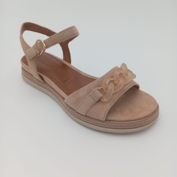 Sandales Tamaris Chaîne Beige Femme – Pointure 39