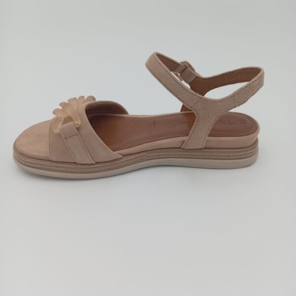 Sandales Tamaris Chaîne Beige Femme – Pointure 39 – Image 7