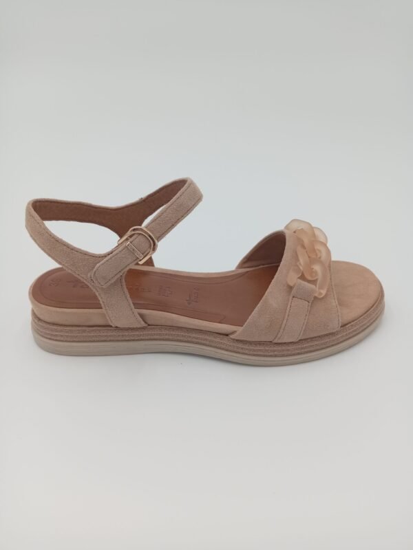 Sandales Tamaris Chaîne Beige Femme – Pointure 39 – Image 3