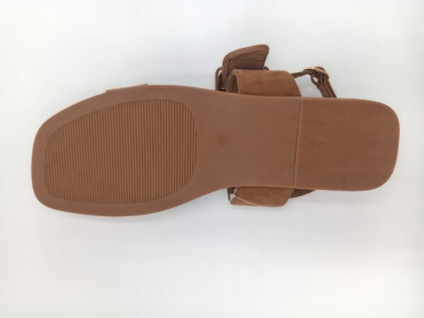 Sandales femme Aniston camel à boucle et détail chaîne – Pointure 39 – Image 10