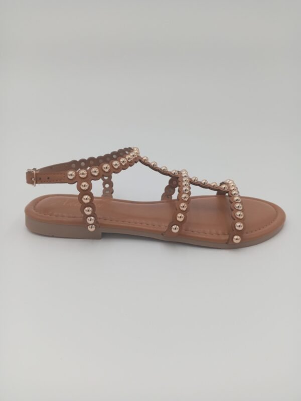 Alternative view of Sandales Aniston Camel avec Perles Femme – Pointure 39