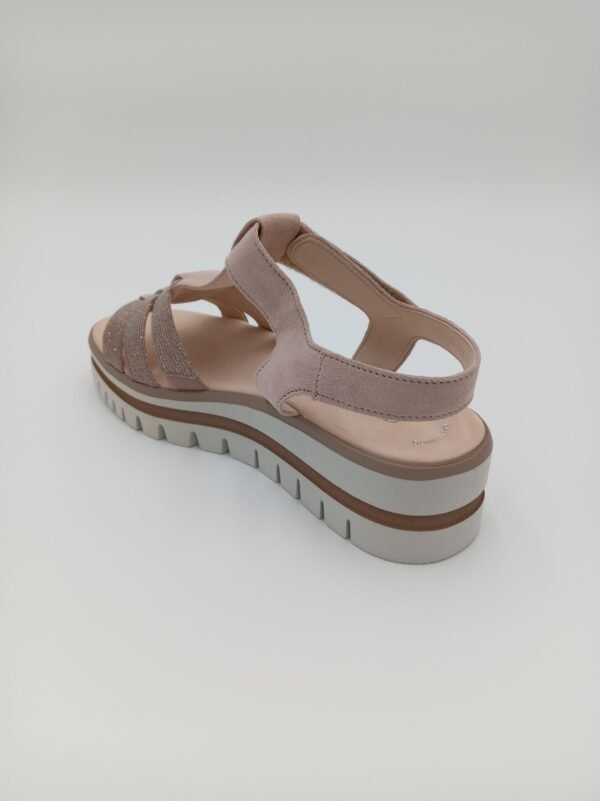 Sandales Gabor rose poudré compensées – Pointure 39 – Image 5