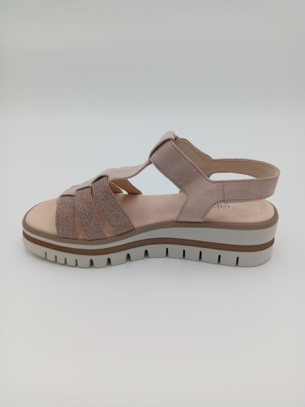 Sandales Gabor rose poudré compensées – Pointure 39 – Image 6