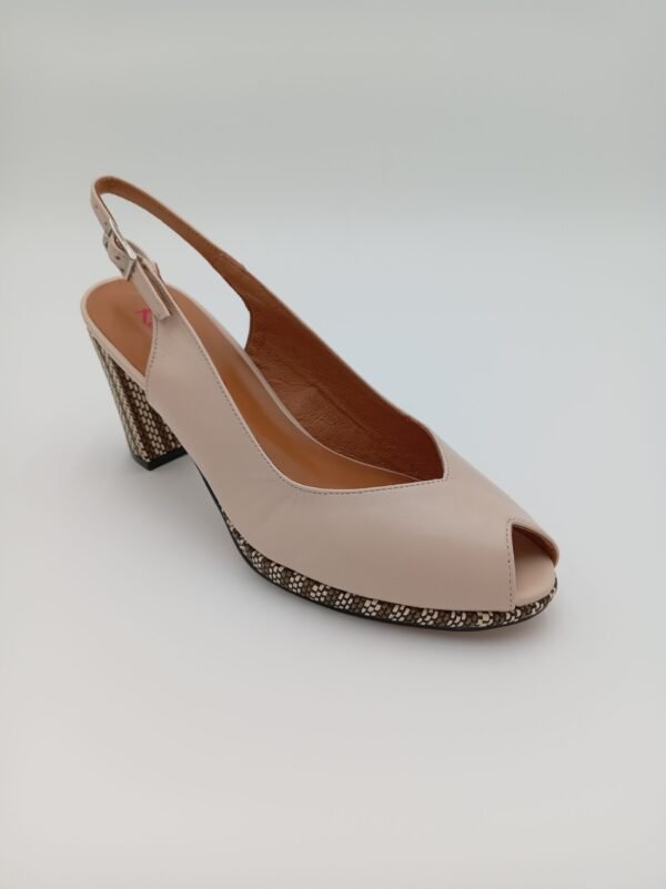 Sandales Rosewood Ambar beige en cuir