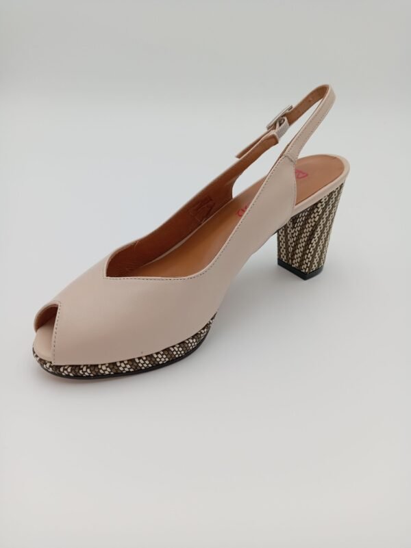 Sandales Rosewood Ambar beige en cuir – Pointure 39 – Image 7