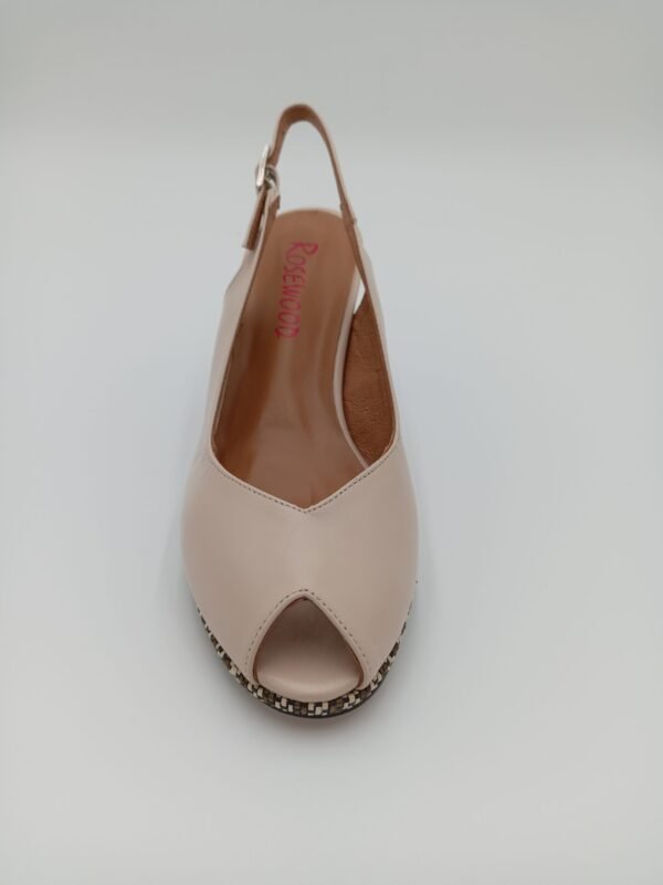 Sandales Rosewood Ambar beige en cuir – Pointure 39 – Image 8