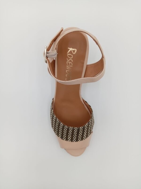 Sandales Rosewood Ambar beige en cuir – Pointure 39 – Image 9