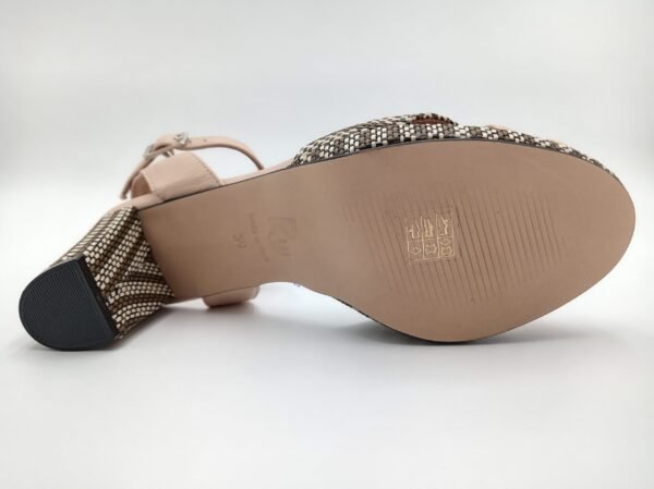 Sandales Rosewood Ambar beige en cuir – Pointure 39 – Image 10