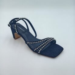 Sandales Cosmoparis Hordia Bleu Denim Femme