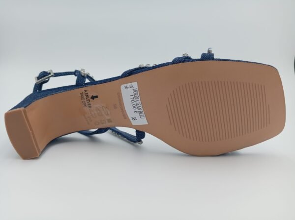Sandales Cosmoparis Hordia Bleu Denim Femme – Image 7