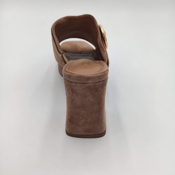 Mules LODI Daim Taupe Femme – Talon 10 cm – Pointure 40 – Image 4