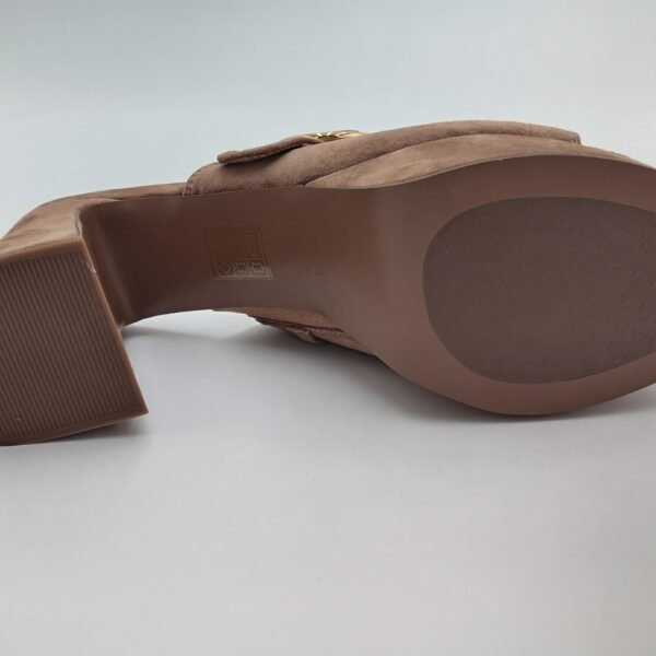 Mules LODI Daim Taupe Femme – Talon 10 cm – Pointure 40 – Image 10