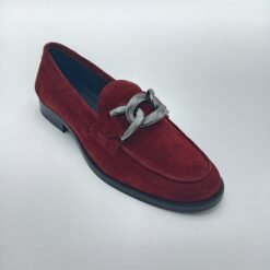 Mocassins Adige V3 Crostas Rubis en daim rouge – Pointure 39