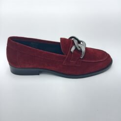 Alternative view of Mocassins Adige V3 Crostas Rubis en daim rouge – Pointure 39