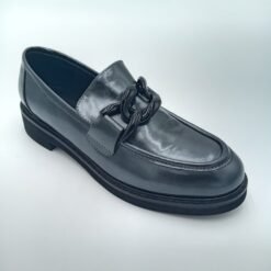 Mocassins Adige A Gino V1 Polido Anthra tout cuir – Pointure 38