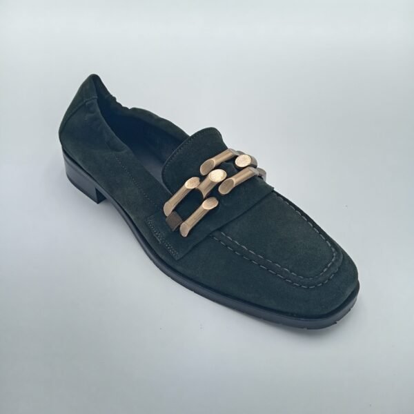 Mocassins daim vert femme Adige A Jazz V3 Velours Pin pointure 38