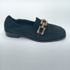 Alternative view of Mocassins Adige A Jazz V3 Velours Pin en daim vert – Pointure 38