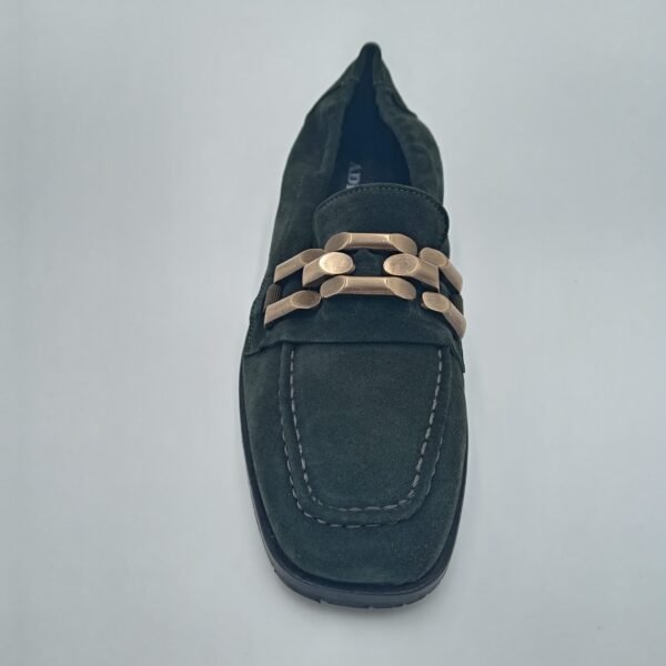 Mocassins daim vert femme Adige A Jazz V3 Velours Pin pointure 38 dessus