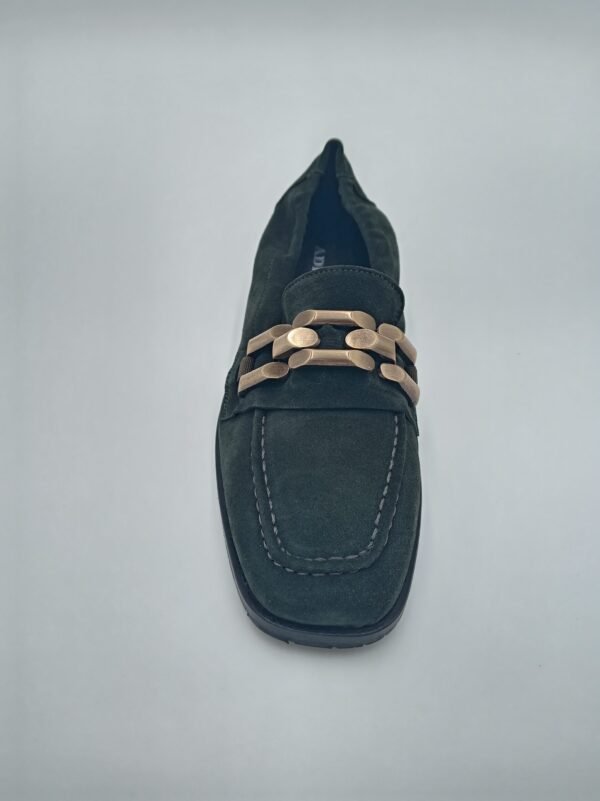 Mocassins daim vert femme Adige A Jazz V3 Velours Pin pointure 38 dessus