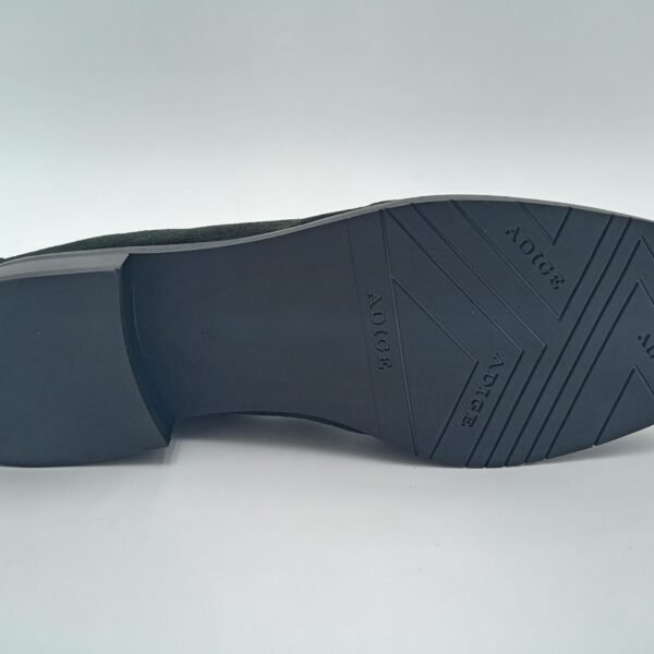 Mocassins daim vert femme Adige A Jazz V3 Velours Pin pointure 38 semelle