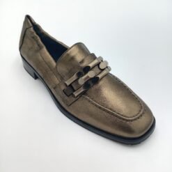 Mocassins Adige A Jazz V7 Shinny Bronzo tout cuir – Pointure 40