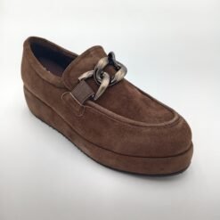 Mocassins Adige A Neuf V4 Velours Noix – Pointure 38