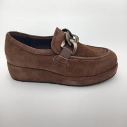 Alternative view of Mocassins Adige A Neuf V4 Velours Noix – Pointure 38