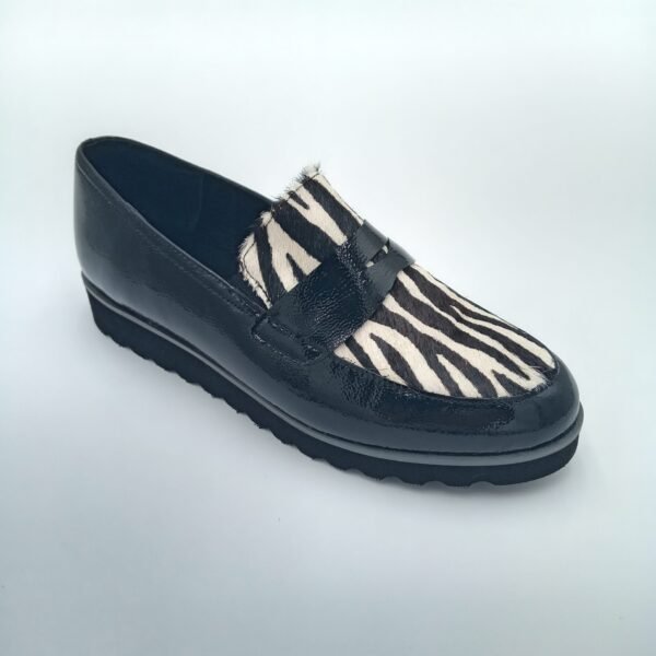 Mocassins zèbre femme Rosewood Susi pointure 35