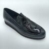 Mocassins vernis noir femme Rosewood Susi pointure 41