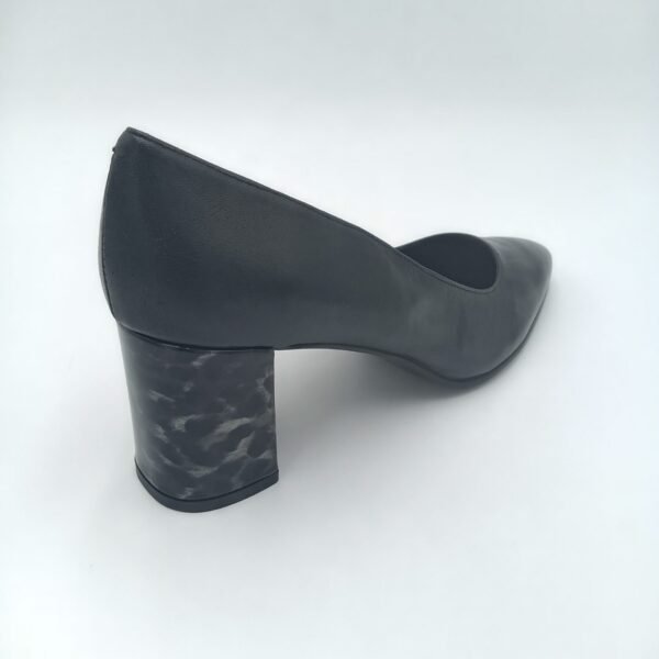 Escarpins Rosewood Mandy cuir noir vue arrière gauche