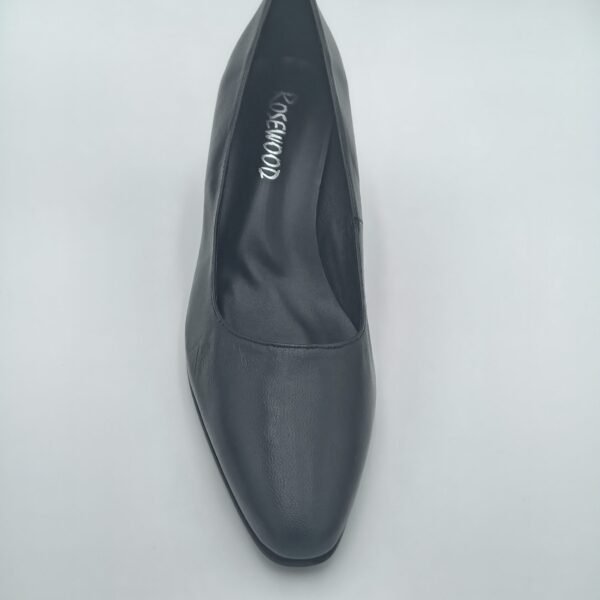 Escarpins cuir noir femme Rosewood Mandy vue de dessus