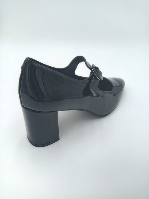 Babies Rosewood Deborah cuir noir vue arrière opposée