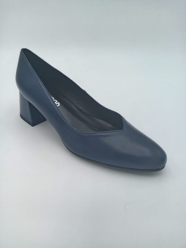 Escarpins Rosewood cuir bleu marine femme