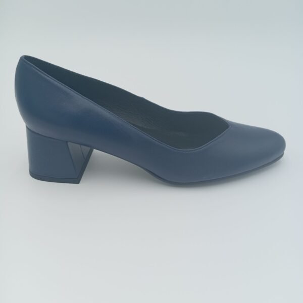 Escarpins Rosewood Olivia bleu marine vue de profil opposé