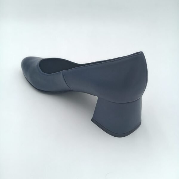 Arrière escarpins Rosewood Olivia bleu marine à talon large