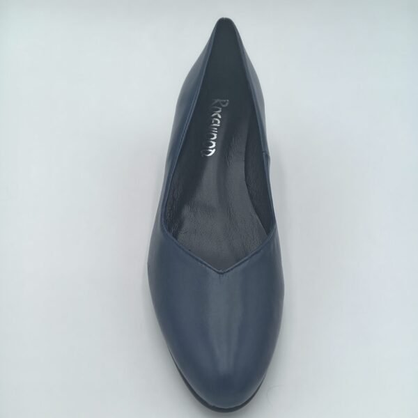 Escarpins cuir bleu marine femme Rosewood Olivia 39 vue de dessus