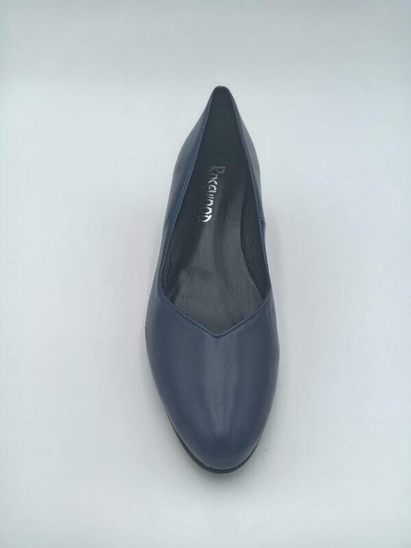Escarpins cuir bleu marine femme Rosewood Olivia 39 vue de dessus