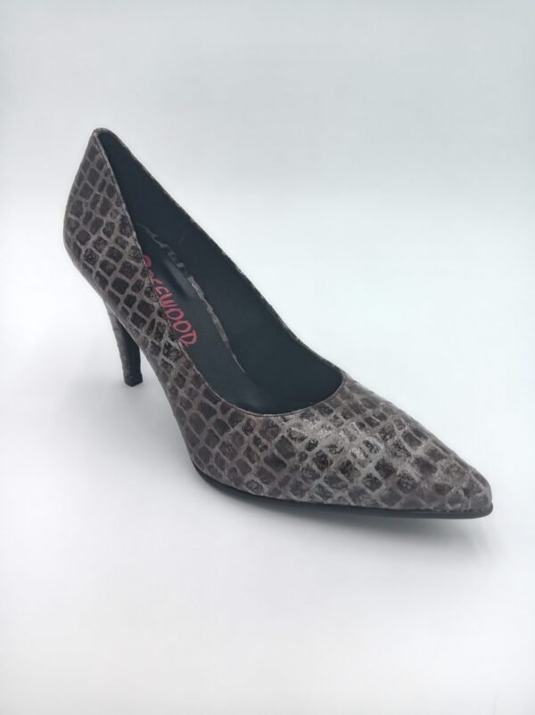 Escarpins cuir reptile femme Rosewood Devon