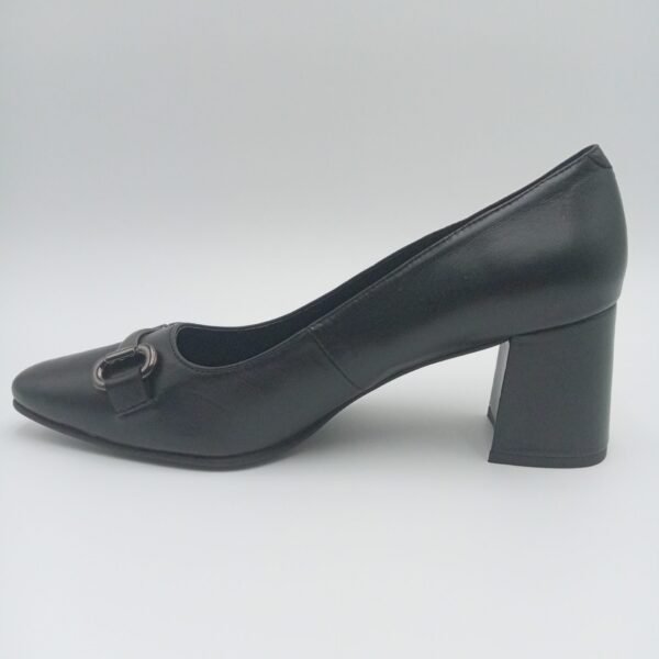 Escarpins Rosewood Niko cuir noir vue de profil opposé