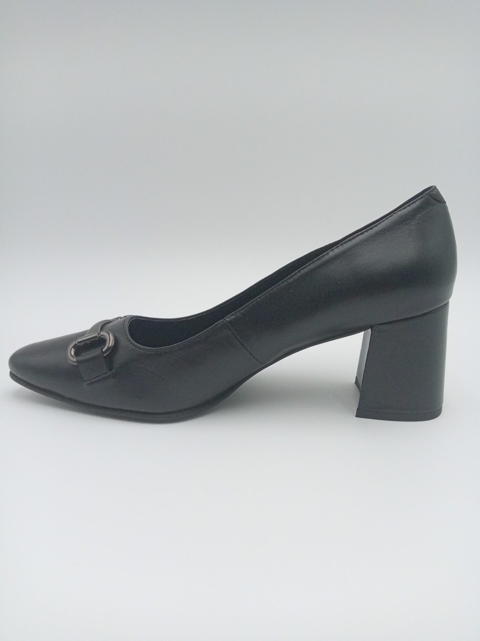 Escarpins Rosewood Niko cuir noir vue de profil opposé