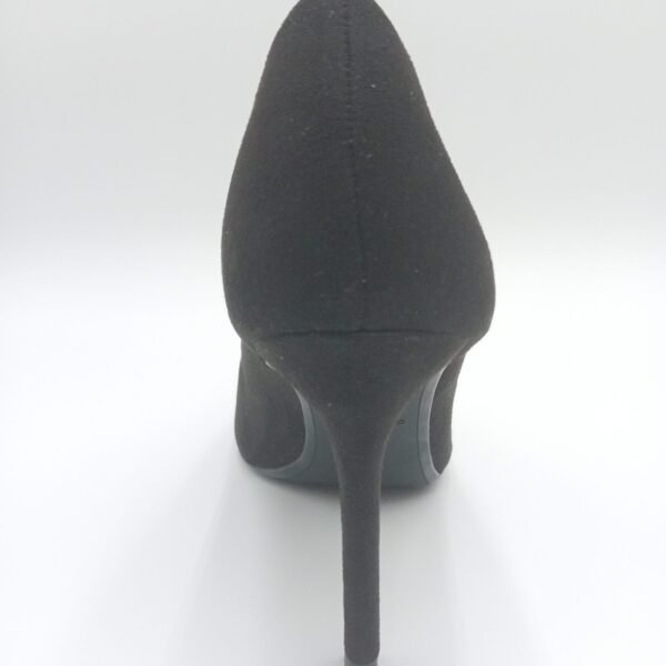 Escarpins daim noir femme Tamaris vue arrière