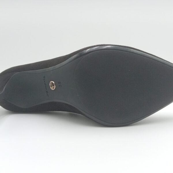 Semelle escarpins daim noir femme Tamaris pointure 39