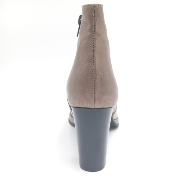 Bottines kaki métallisé femme Regard R.XAVIER talon 8,5 cm arrière