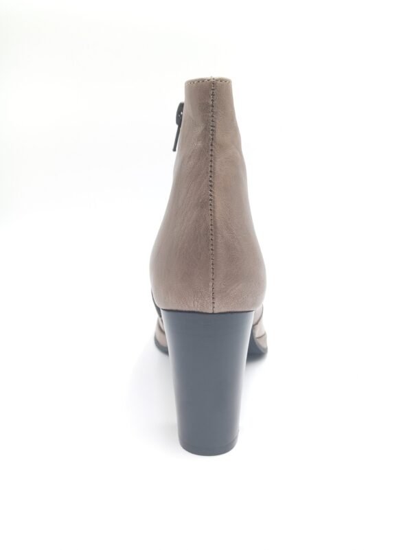 Bottines kaki métallisé femme Regard R.XAVIER talon 8,5 cm arrière