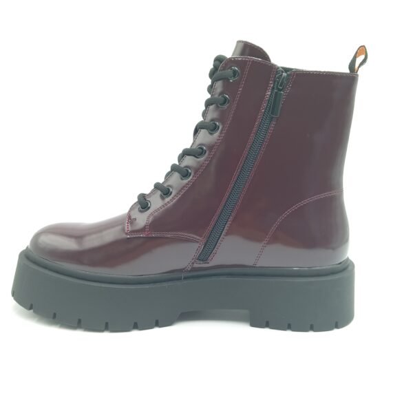 Bottines bordeaux femme Gioseppo Laussa pointure 40 profil opposé
