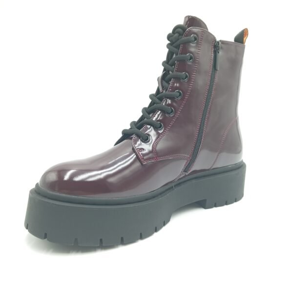 Bottines bordeaux femme Gioseppo Laussa pointure 40 avant gauche