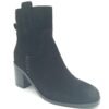 Bottines Carmela daim noir femme